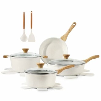 Sensarte Nonstick Ceramic Cookware Set