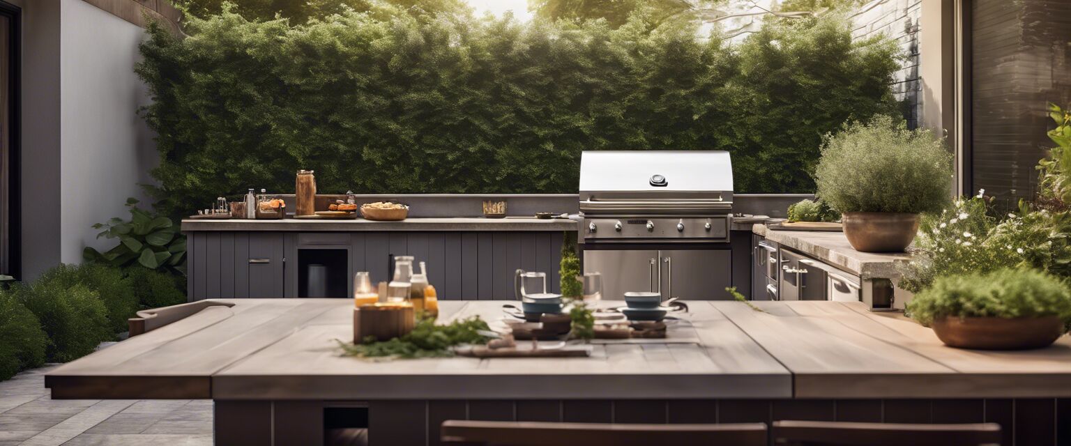 Outdoor Kitchen and Entertaining