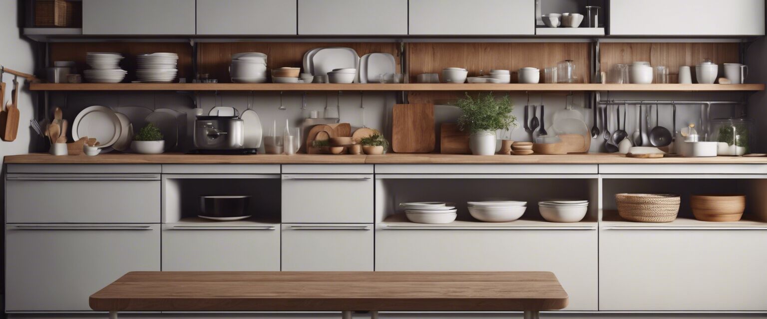 Organized kitchen image