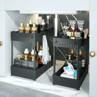 2 Pack Under Sink Organizer